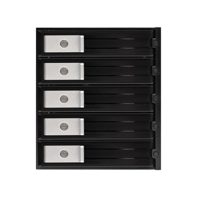 Корзина для HDD ExeGate HS535-12G (универсальная, на 5*3,5" SATA3/12G SAS HDD, занимает 3*5,25" отсека, RTL) EX289284RUS