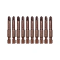 Бита PZ3, 50 мм, сталь - S2, 10 шт Mr. Logo A050PZ3-10