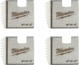 Плашка для резьбонарезного инструмента Milwaukee FPTD 1/2" NPT HS (48361107) (резьба: 1/2", сталь: быстрорежущая (HSS), тип резьбы: дюймовая коническая NPT)