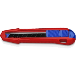 Универсальный нож Knipex, CutiX, 165 мм, для стандартных отламывающихся лезвий на 18 мм, KN-9010165BK