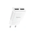 Сетевое зарядное устройство Hoco c88a star 2xusb, 2.4а (белый) 0L-00057527