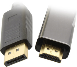 Кабель DisplayPort-HDMI ExeGate EX-CC-DP-HDMI-1.5 20M/19M, 1,5м, экран EX294709RUS