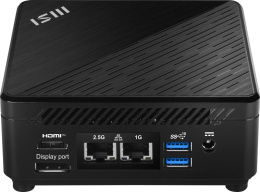 Неттоп MSI Cubi 5 1M-460BRU Core 7 150U (1.8) Graphics без ОС 2.5xGbitEth+1xGbitEth WiFi BT 65W черный (936-B0A821-460)