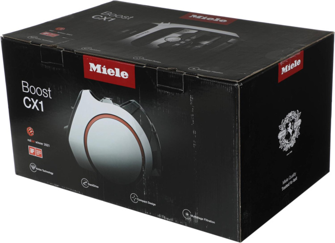 Пылесос Miele Boost CX1 PowerLine Lotus 890Вт белый