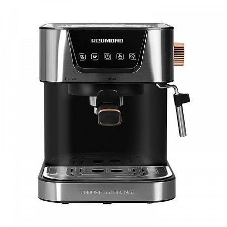 Кофеварка Redmond RCM-CBM1514, рожковая, бронзовый