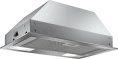 Вытяжка BOSCH встраиваемая вытяжка, нержавеющая сталь, 1 мотор, производительность до 300 м3/ч, режим отвода/циркуляции требуется установка комплекта , 3 ступени мощности, ползунковый переключатель, LED-освещение 2 х 3 Вт, сделано в Италии DLN53AA50