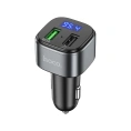 Автомобильное зарядное устройство Hoco E67, bluetooth FM Transmitter, 1xUSB, QC3.0, черный 6931474762122