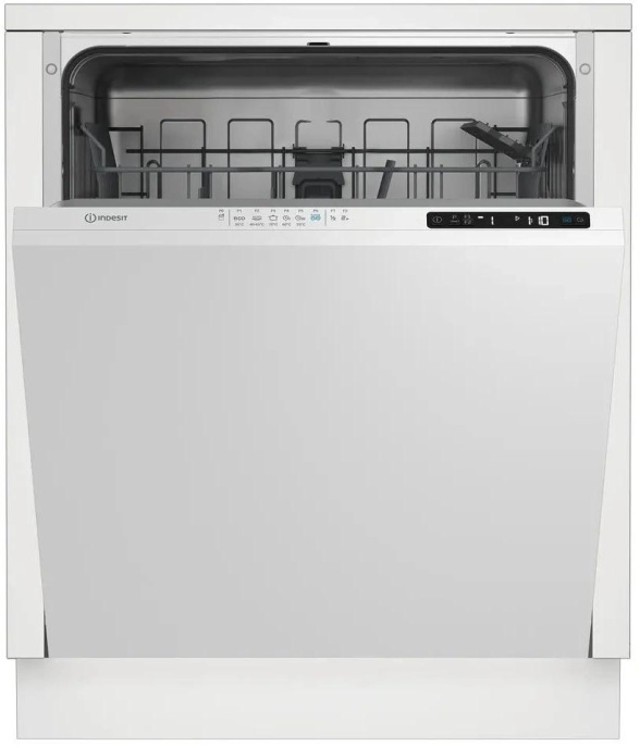 Встраиваемая посудомоечная машина Indesit DI 4C68, полноразмерная, ширина 59.8см, полновстраиваемая, загрузка 14 комплектов