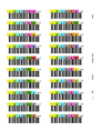 Комплект наклейки для ленточной библиотеки DELL LTO8 Storage Tape Labels pack of 200 pieces , 601-800, Cust Kit (389-DWQG)