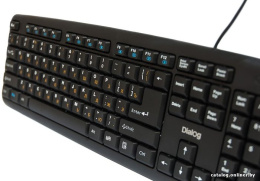 Клавиатура KM-025U Black Dialog Multimedia USB