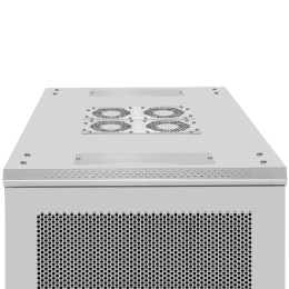 Шкаф телекоммуникационный 19" напольный 18U ExeGate EC-FS-18U.600.800.V.GREY 19”, 18U, 600x800x987mm ШхГхВ , передняя и задняя двери перфорированные, EX301397RUS