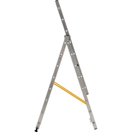 Профессиональная трехсекционная лестница Inforce 3x8, ширина 480мм ЛП-03-18