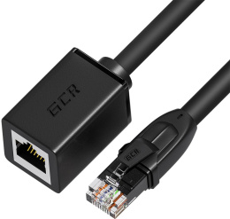 GCR Удлинитель патч-корда прямой 3.0m, UTP медь, кат.6, 24 AWG, ethernet high speed 10 Гбит/с, RJ45, GCR-52651 Greenconnect