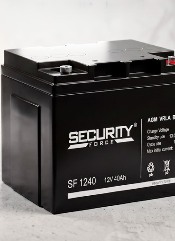 Новинка: аккумулятор SECURITY FORCE SF 1240