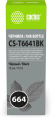 Чернила Cactus CS-T6641BK 664 черный 70мл для Epson L130,L110,L100,L220,L200,L310,L300,L360,L361,L380,L382,L350,L355,L365,L395,L405,L485,L495,L555,L565,L575,Expression ET-2500,ET-2550,ET-2600,ET-2650,ET-4500;WorkForce ET-14000,ET-16500;L1300,L1400,L605,L6