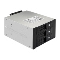 Корзина для HDD ExeGate HS335-02 (универсальная, на 3*3,5"/2.5" SATA HDD, занимает 2*5,25" отсека, RTL) EX291656RUS