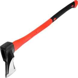 Топор-колун с клиновидным полотном MATRIX 3000 г, фибергласовое обрезиненное топорище 900 мм 21817