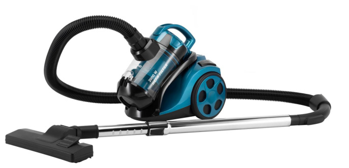 Пылесос StarWind SCV5630, 2000Вт, бирюзовый/черный