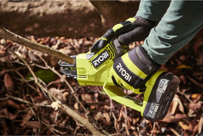 Бесщеточная цепная пила Ryobi ONE+ 18В RY18PSX10A-0 10 см 5133005433