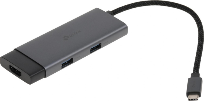 Хаб (разветвитель) TP-LINK UH5020C, серый