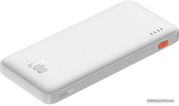 Портативное зарядное устройство Baseus Airpow PPQD090002 Fast Charge Power Bank 10000mAh 20W White With Cable USB to Type-C 30cm White ультратонкий, компактный, быстрая зарядка, двойной