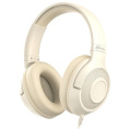 RITMIX RH-544TV Beige {Наушники. 40 мм, 20-20000 Гц, 32 Ом, 99 дБ ± 3 дБ, 5 м, пластик}