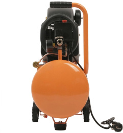 Компрессор поршневой Av Steel AV-AC 220/24 масляный 140л/мин 24л 1500Вт оранжевый/черный