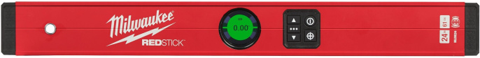 Уровень Milwaukee Redstick 60см (4933471978) (цифровой, измерительная технология PINPOINT, питание от USB-аккумулятора, степень защиты IP65, точность: 0°, 90°/0,03° и 1°-89°/0,10°)