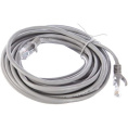 Патч-корд UTP GEMBIRD/CABLEXPERT 5e, 7.5м, литой, многожильный, серый (PP12-7.5M)