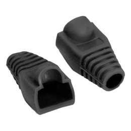 Колпачок ExeGate BC45-100-BK изолирующий для коннектора RJ-45, черный 100шт EX292848RUS