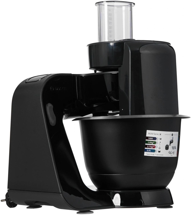 Кухонный комбайн BOSCH MUM59N26CB 1000 Вт, цвет черный