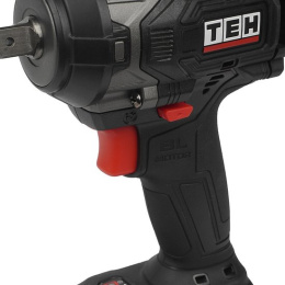 Гайковерт TEH LW600N-1B (мах крутящий момент: 600 нм, 3 режима работы, патрон: 1/2 дюйма с отверстием и фрикционным кольцом, комплектация: акб 4ач, зу, кейс)