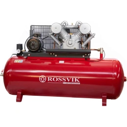 Поршневой компрессор Rossvik 1000л/мин, 16бар, ресивер 500л, 380В/7,5кВт СБ4/Ф-500.LТ100/16-7,5