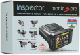 Видеорегистратор с радар-детектором Inspector MARLIN S PRO черный 1080x1920 1080p 130гр. GPS Ambarella A12A20