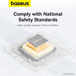 Портативное зарядное устройство Baseus P10064101Y23-00 MagPro Magnetic Bracket Wireless Fast-Charging 5000mAh 20W Lemon Yellow; с кабелем Type-C to Type-C 30cm White