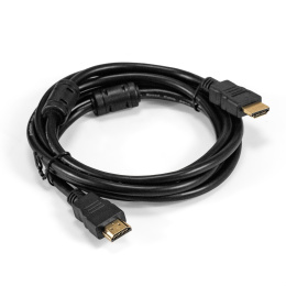 Кабель HDMI ExeGate EX-CC-HDMI-1.5F (19M/19M, 1,5м, v1.4b, ферритовые кольца, позолоченные контакты) EX294688RUS