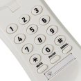 Проводной телефон BBK BKT-105 RU, белый