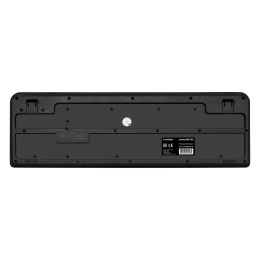 Комплект ExeGate Professional Standard Combo MK150 клавиатура мультимедийная влагозащищенная 116кл., длина кабеля 1,5м + мышь оптическая 1200dpi, 3 кнопки и колесо прокрутки, длина кабеля 1,2м; USB, черный, RTL EX298903RUS