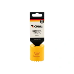 Коронка биметаллическая 46 мм KRANZ KR-92-0223