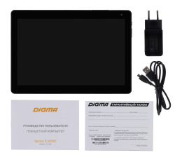 Планшет Digma Optima 10 A500S SC7731E 1.3 4C RAM1Gb ROM16Gb 10.1" IPS 1280x800 3G 1Sim Android 10.0 Go черный 2Mpix 0.3Mpix BT WiFi microSD 128Gb 5000mAh