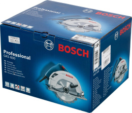 Циркулярная пила дисковая Bosch GKS 600 1200Вт ручная D диска.:165мм 06016A9020