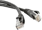 Патч-корд LanMaster вилка RJ-45, вилка RJ-45, кат.5E, ПВХ, 0.5м, черный [twt-45-45-0.5-bk]