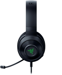 Наушники с микрофоном Razer Kraken V3 X черный 1.8м мониторные оголовье (RZ04-03750300-R3M1)