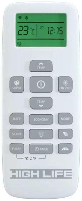 Сплит-система инверторная HIGH LIFE Comfort Class Inverter ACHL-24CC-I настенная, до 76м2, 24000 BTU, комплект из 2-х коробок