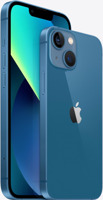 Смартфон Apple A2633 iPhone 13 128Gb 4Gb синий моноблок 3G 4G 1Sim 6.1" 1170x2532 iOS 16 12Mpix 802.11 a/b/g/n/ac/ax NFC GPS GSM900/1800 GSM1900 Protect (MLPK3HN/A)