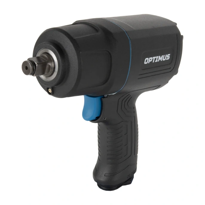 Гайковерт пневматический ударный Optimus в алюминиевом корпусе, привод 1/2, 1350 Нм OPT-PW2040