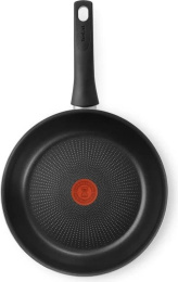 Сковорода Tefal Э 04231122 круглая 22см покрытие: антипригарное ручка несъемная без крышки черный 9100052158
