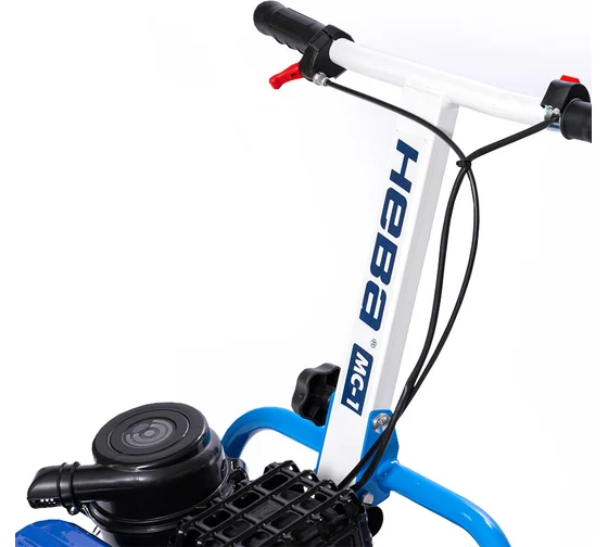 Мотобуксировщик Нева МС1-ZS GB225 с двигателем Zongshen 7.5 л.с. в комплекте Сани, сиденье, чехол для двигателя 4650002230460