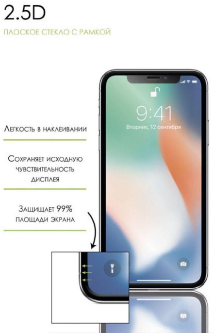 Защитное стекло для экрана LuxCase прозрачный для Xiaomi Redmi Note 11/11s прозрачная 1шт. 83309