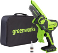 Цепная пила Greenworks G24MCS10 дл.шины:4" 10cm 1аккум. 2Ач ЗУ 2008207UA